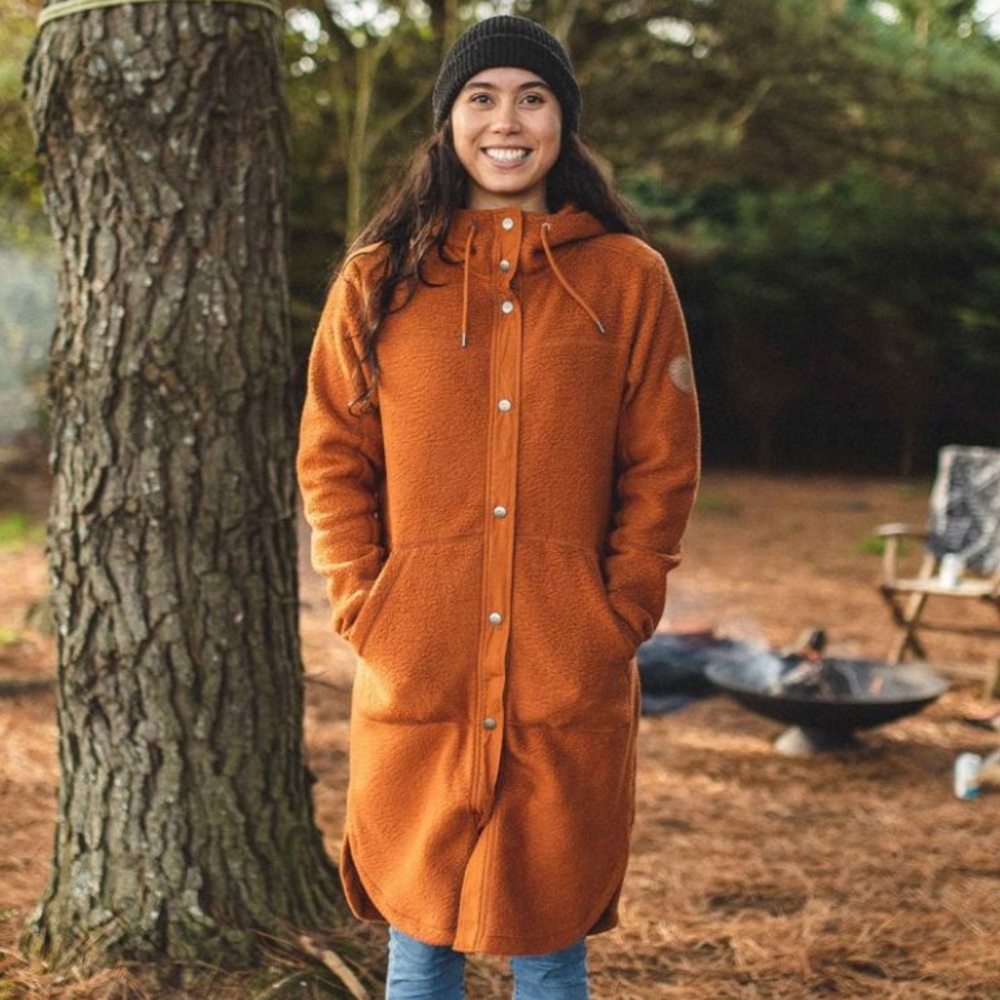 Passenger - Campbell Hooded Sherpa Fleece Shacket